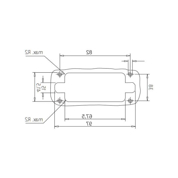 Gas/electric quick change module, ADAPTS 3 standard modules, H10B-M3-M, 09140101000