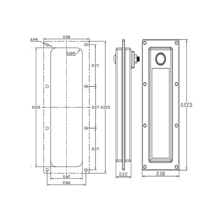 Strip type cable threading board, kit (including CM module), KML 16/10, 161001